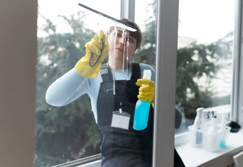 Nettoyage de vitres intérieures et extérieures à Ligardes